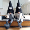 Knitted Nisse Coffee Figure
