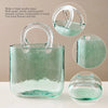 The Handbag Glass Vase