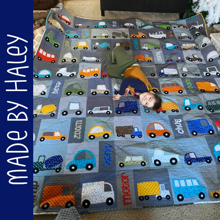 Cars And Trucks Quilt Pattern