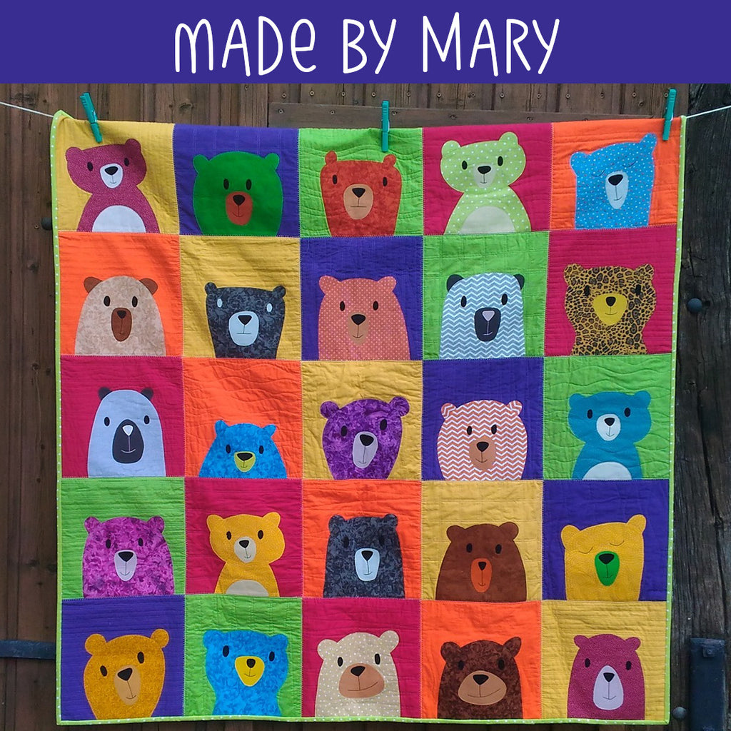 Bunches Of Bears Quilt Pattern