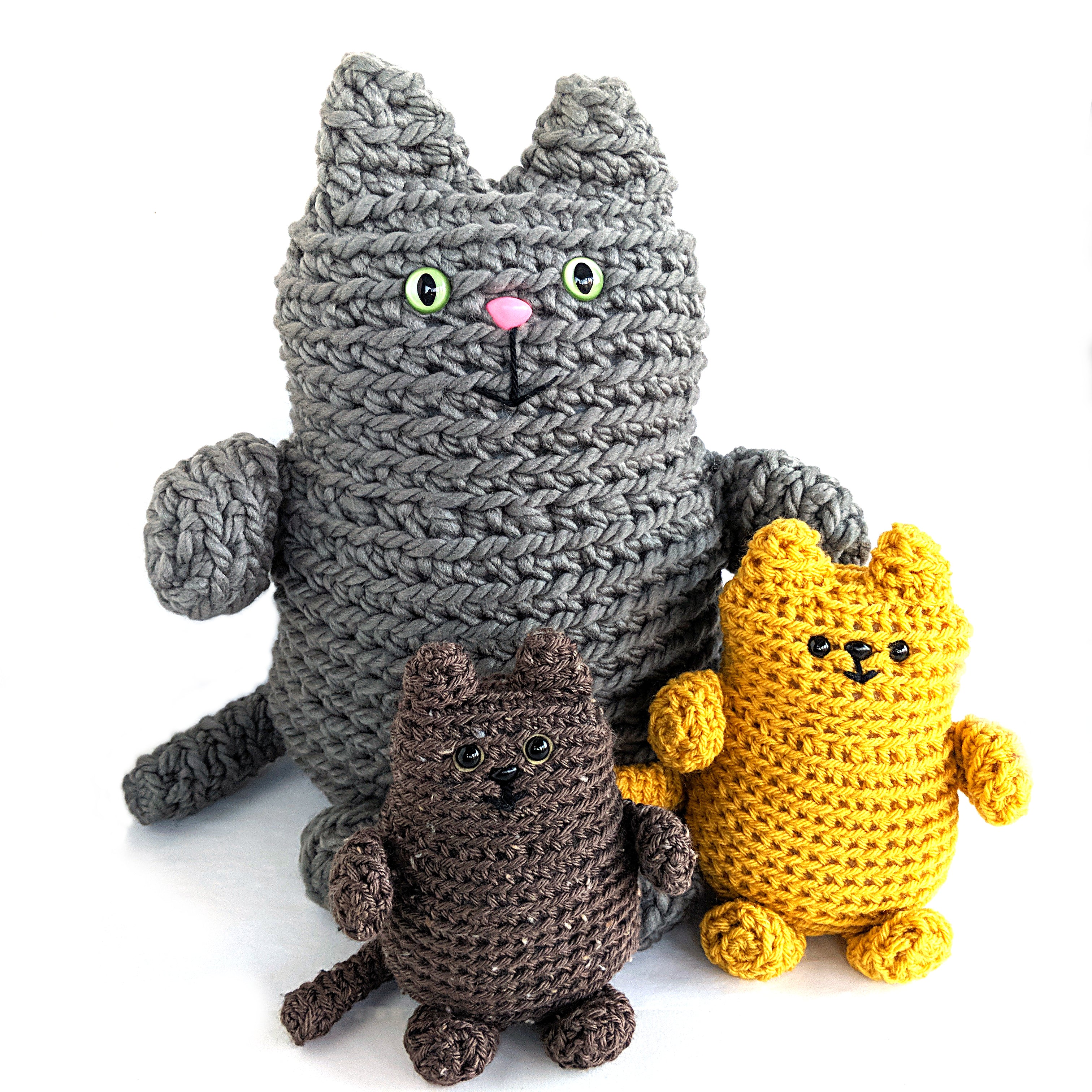 Crochet Cat Pattern Felix the Fat Cat Shiny Happy World