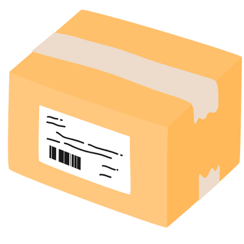 icon of a shipping box