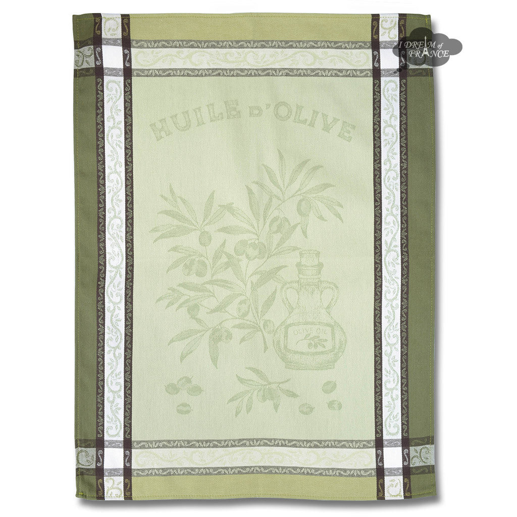 olive green kitchen towels