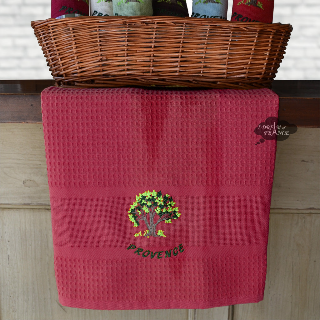 Kitchen Towel- B on Red. – Diaspora Colours