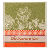 Winter Vegetables French Terry Towel by Coucke