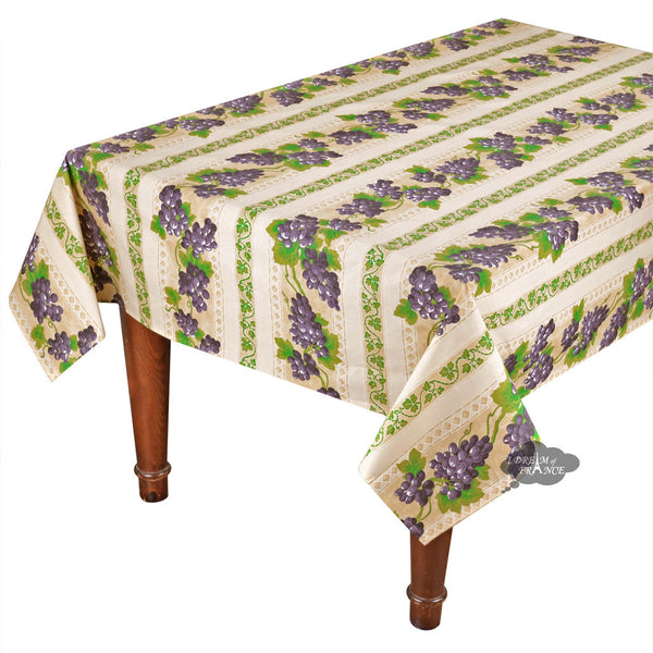 cream rectangular tablecloth