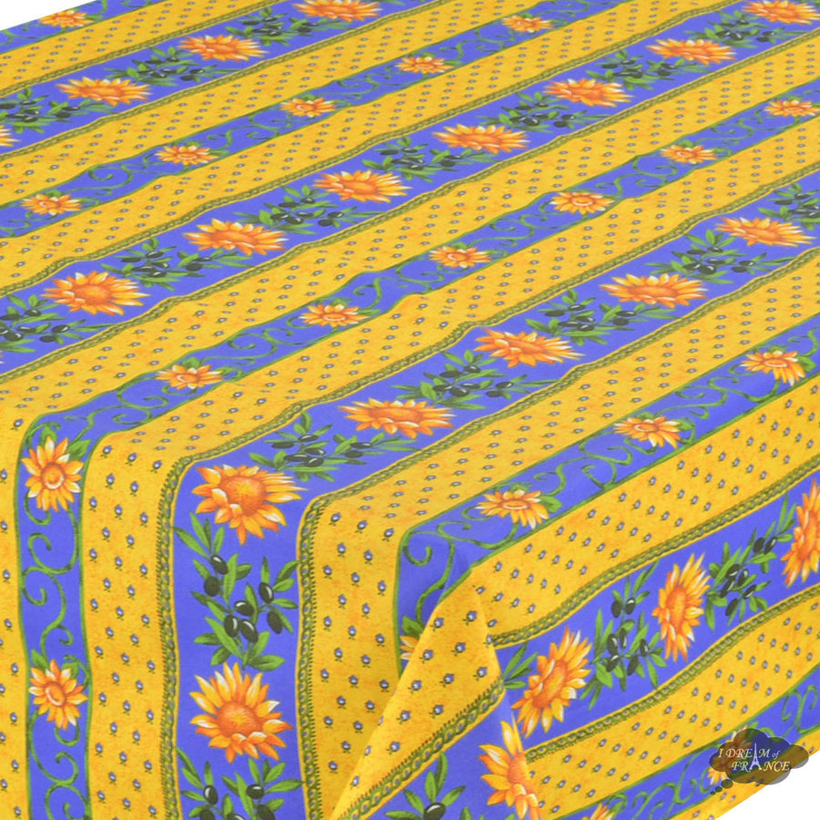 sunflower vinyl tablecloth