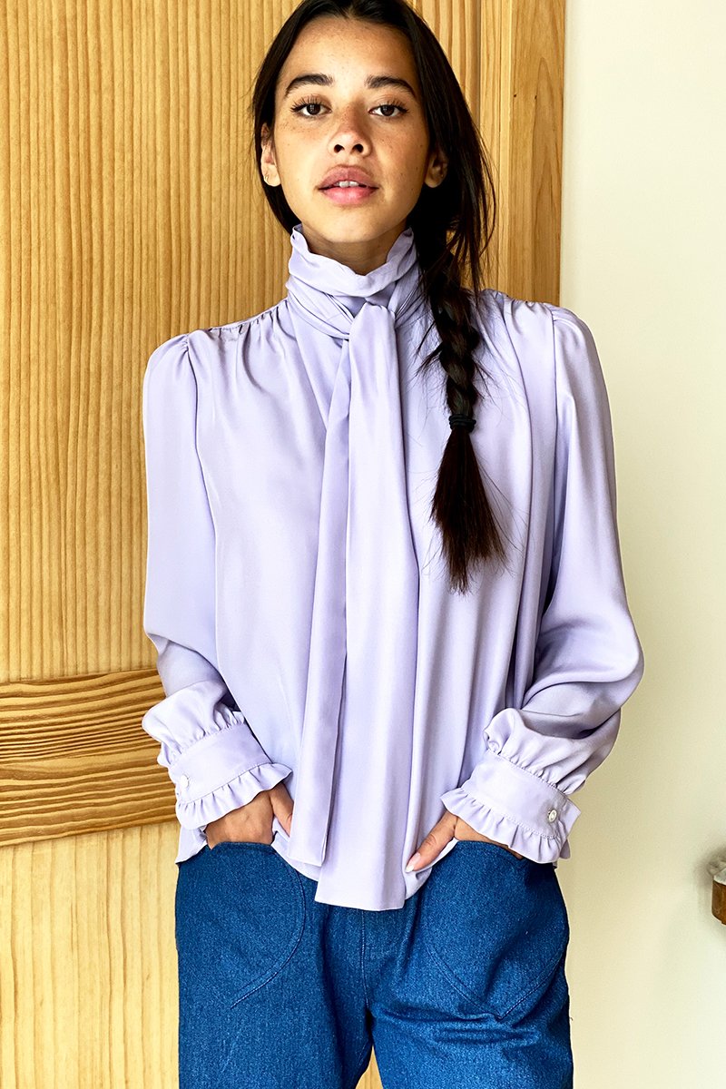 Emerson Fry Frederique Blouse Lilac