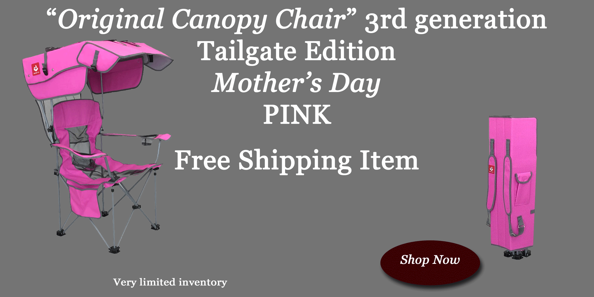 PINK "Original Canopy Chair"