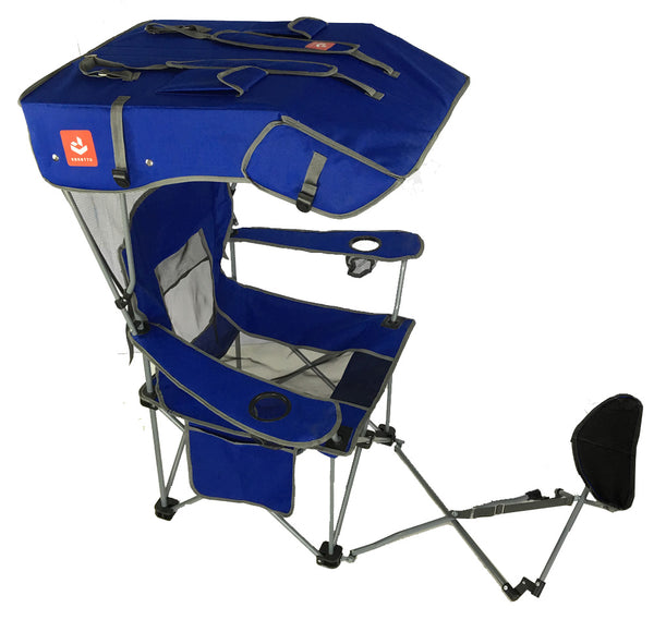 Folding Canopy Chair With Footrest & Best Folding Lawn ...