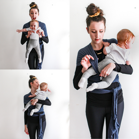 how to use a baby carrier wrap 