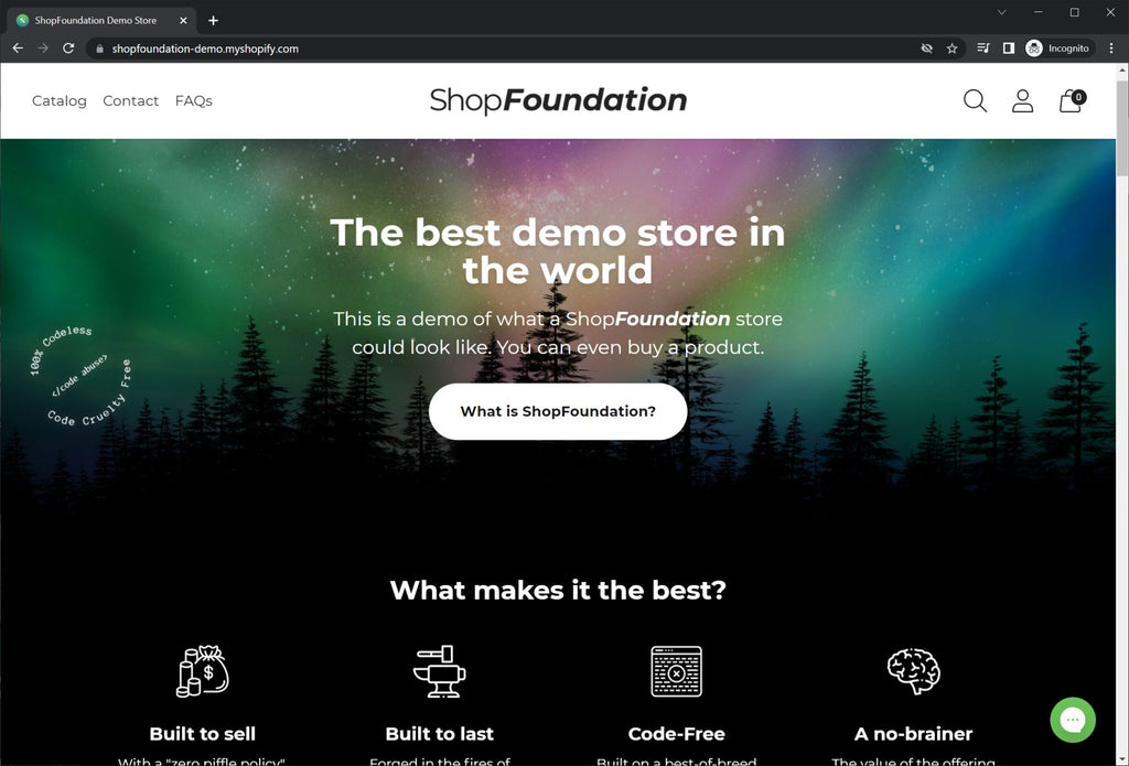 ShopFoundation Demo Store