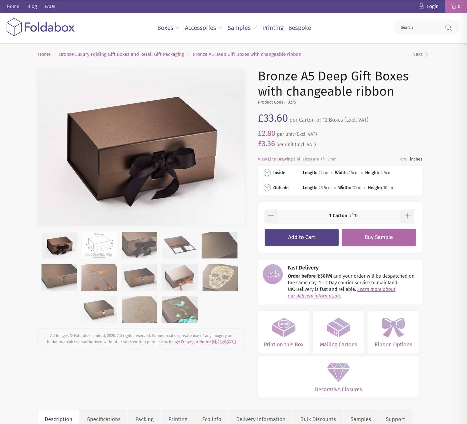 Foldabox product page