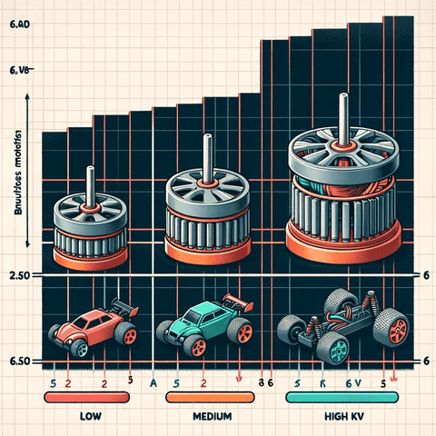 the impact of KV values ​​on the performance of brushless motors for RC cars