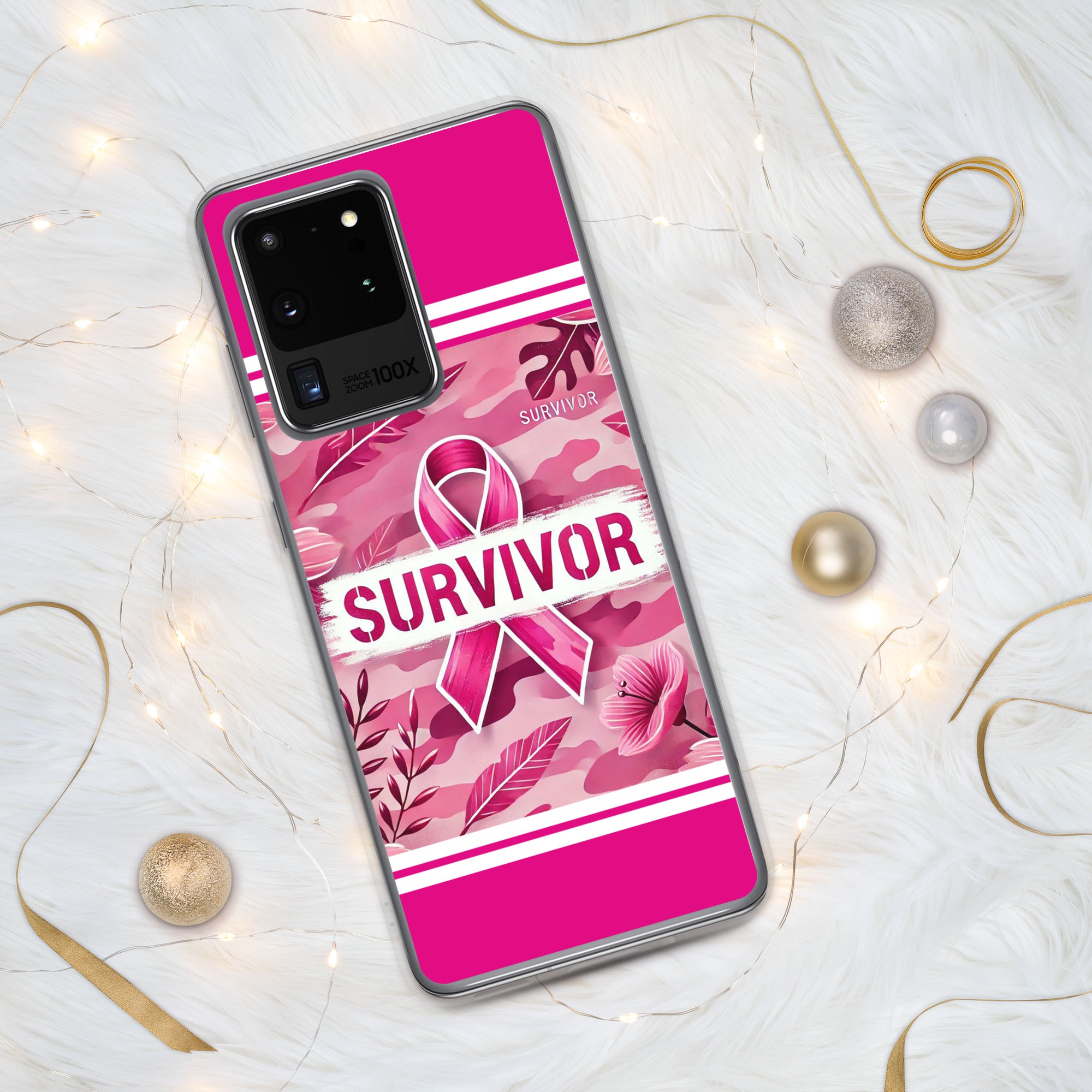 For The Survivor Clear Case for Samsung®