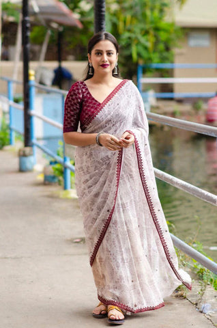 Casual sarees :Effortless Elegance for Everyday Comfort. – Akruti