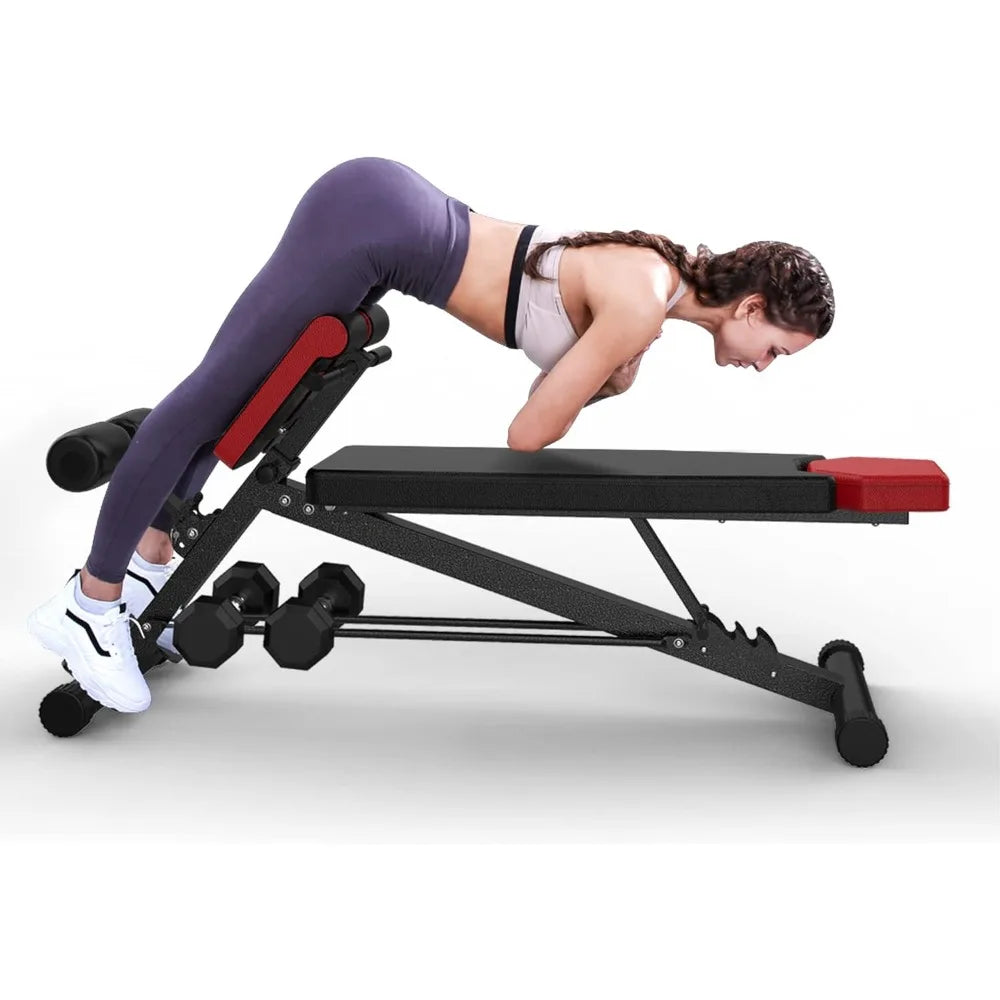 Multi-Functional Gym Bench for Full All-in-One Body Workout