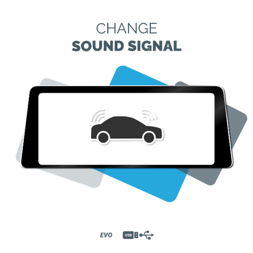 CHANGE BMW SOUND SIGNALS TO BMW i - USB CODING EVO UNITS