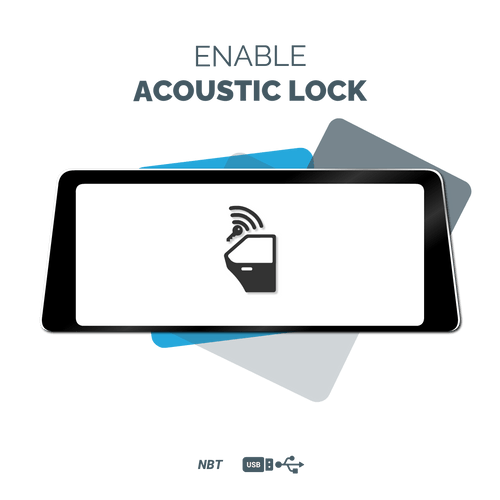 ENABLE ACOUSTICK LOCK - NBT UNITS - USB CODING