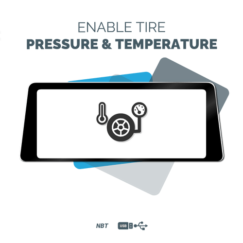 ENABLE TIRE PRESSURE AND TEMPERATURE IN IDRIVE - NBT UNITS - USB CODING