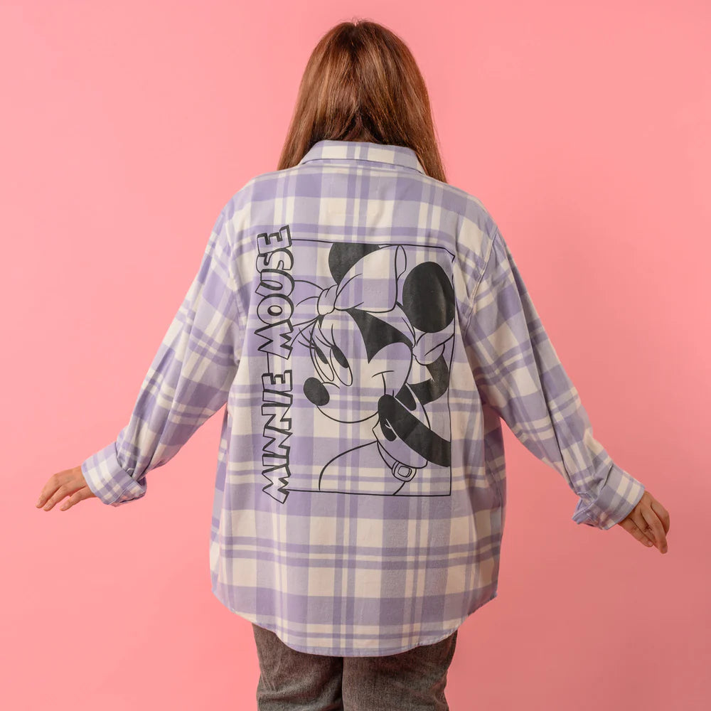 Minnie Mouse Retro Flannel