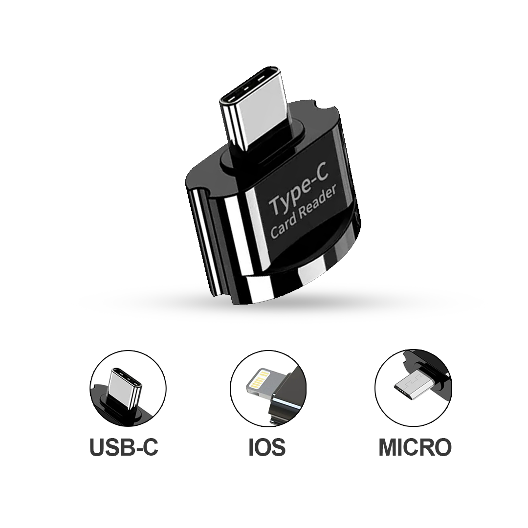 Lecteur carte Micro SD compatible iPhone Android