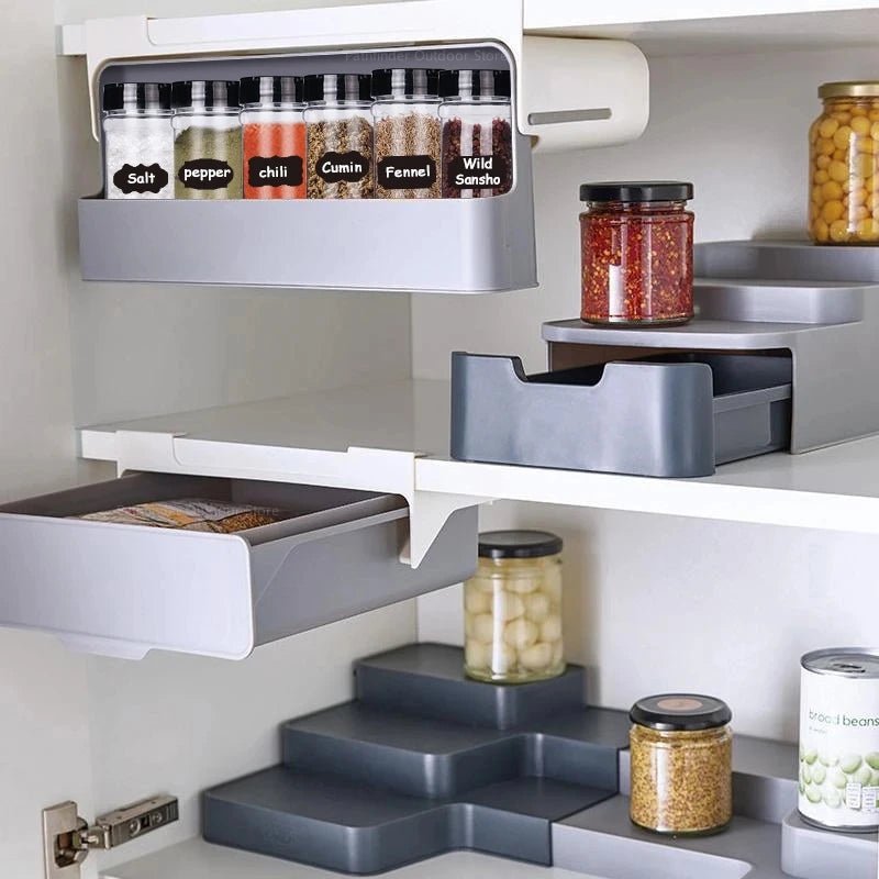 SPICESLIDE™ | Solution de Rangement Durable - Enfin Cuisine