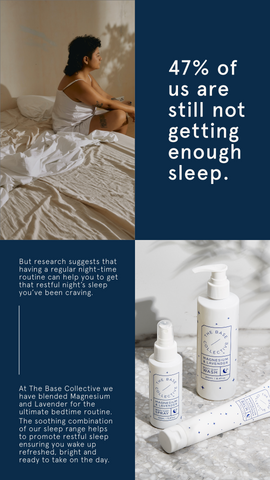 Beauty Sleep Range by The Base Collective 