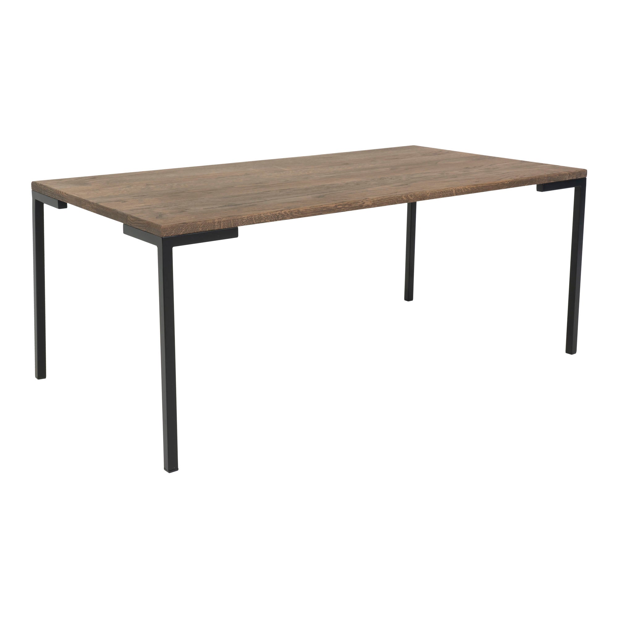 Se Lugano Sofabord - Sofabord, Smoked Olieret Eg 60X110X45 Cm hos Billige Bolig Møbler