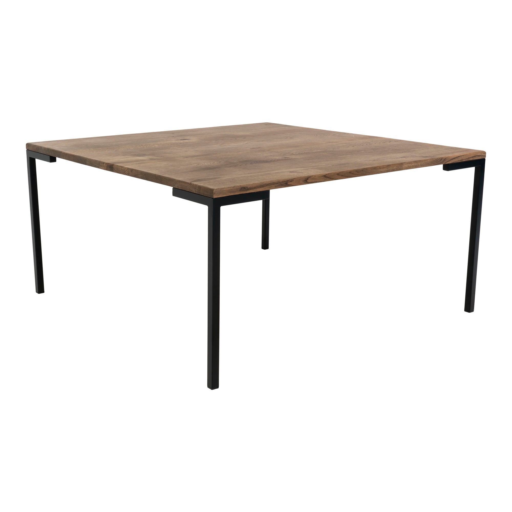 Billede af Lugano Sofabord - Sofabord, Smoked Olieret Eg 90X90X45 Cm