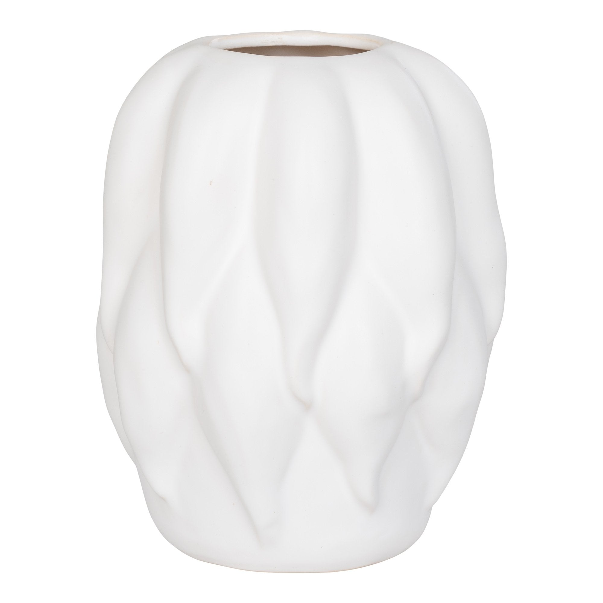 Billede af Vase - Vase, Keramik, Beige, 19,5X19,5X26 Cm