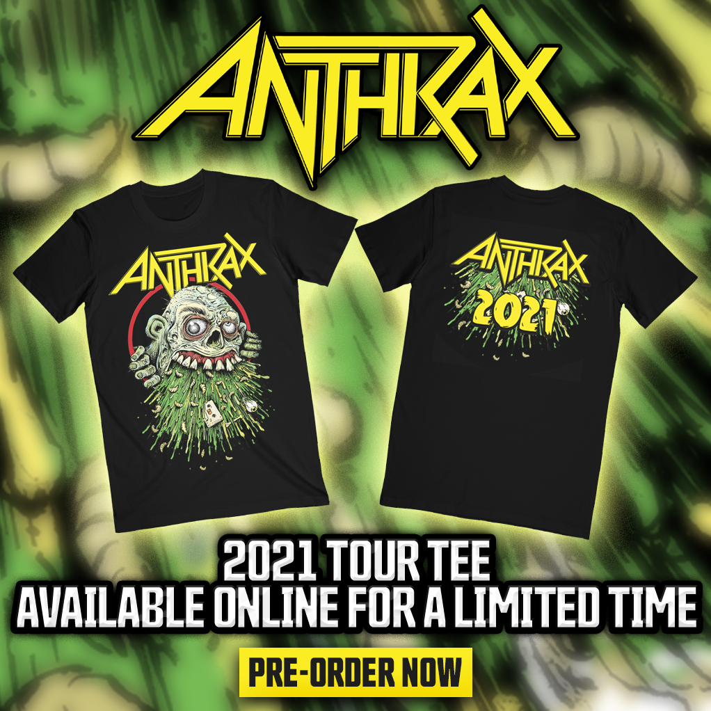 anthrax tour merchandise