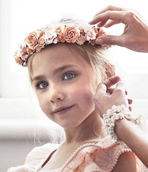 Designer Flower Girl Hair Garlands  The Best Of The Best  Sienna Likes To  Party  Shop