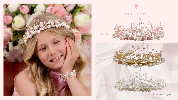 Luxury Pearl and Crystal Tiaras by Sienna Likes to Party
