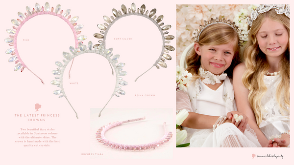 Designer Girls Crystal Tiara by Sienna Likes to Party