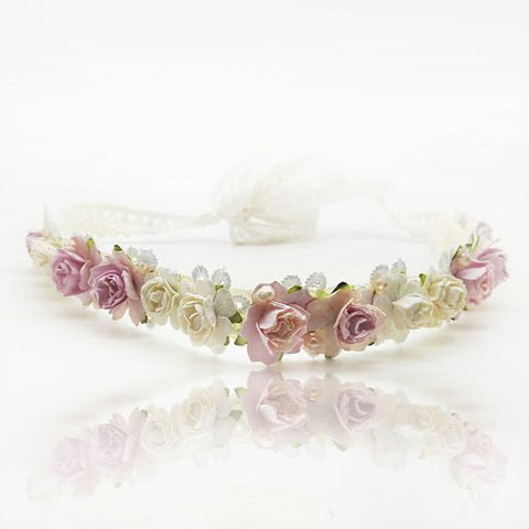 luxury flower girl garland