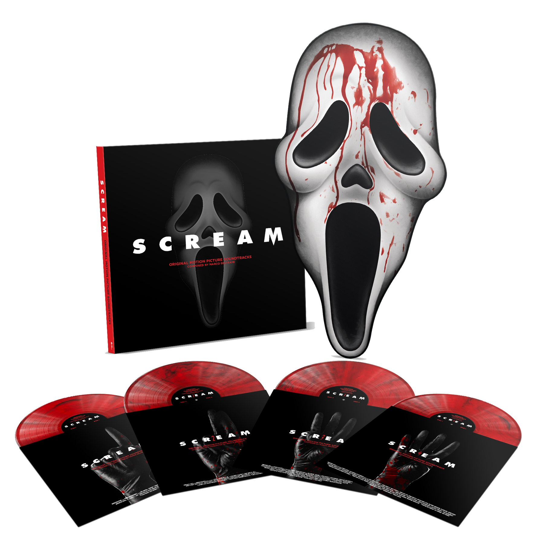 Varèse Sarabande Scream Original Motion Picture Soundtracks (6CD Box