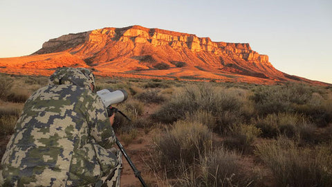 Image of Jay Scott Glassing with Kowa Highlanders