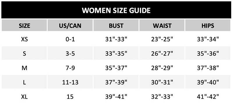 Standard Size Chart For Women - Shop on Pinterest