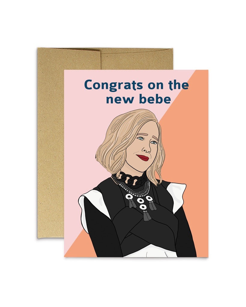 Moira Bebe Greeting Card