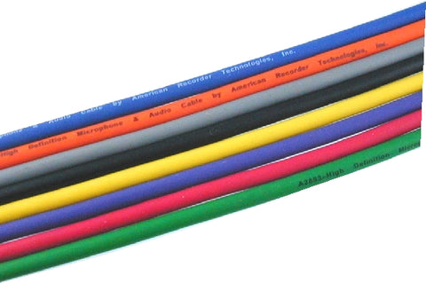 mic cable colors