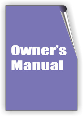 Owners manual for PHO-MIC-0286