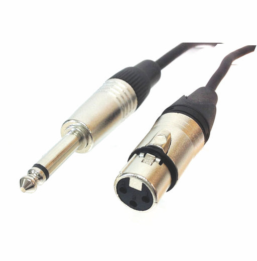 1/4 inch TRS Male to XLR Female Balanced Mic/Audio Cable