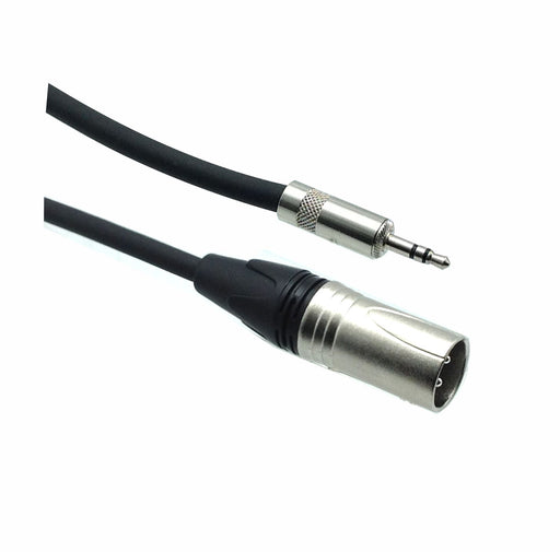 AxcessAbles XLR to 1/4 Inch TRS Instrument Cable 10ft | XLR Female to