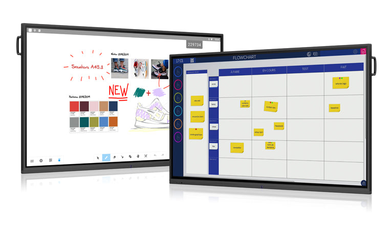 écran interactif infrarouge tactile