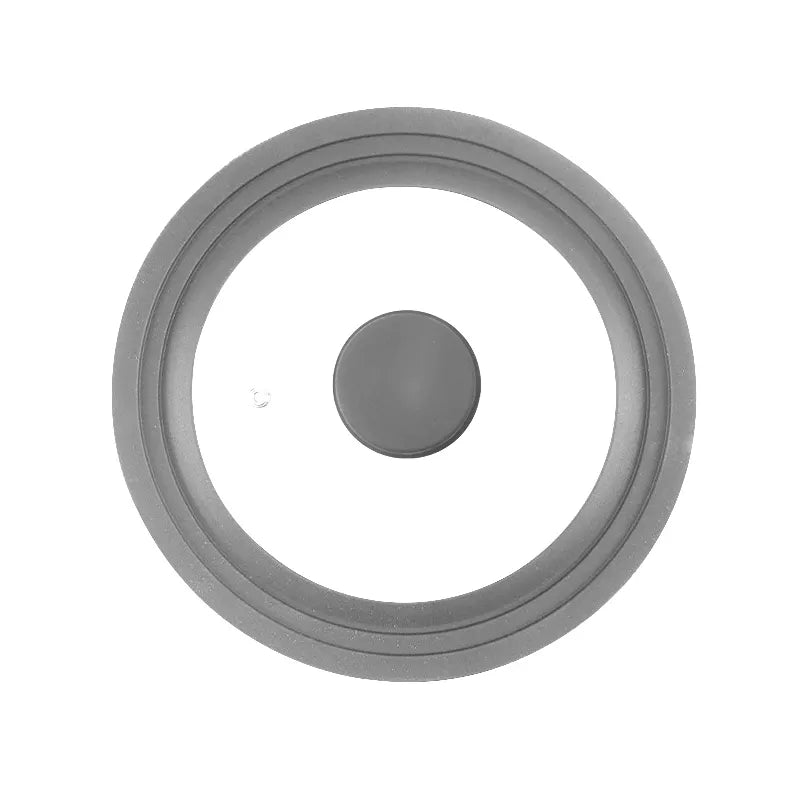Three layers Silicon tempered glass lid 22-24-26cm