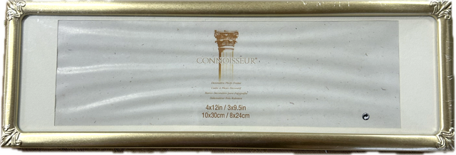 Signage Frames Gold Trim Rectagular