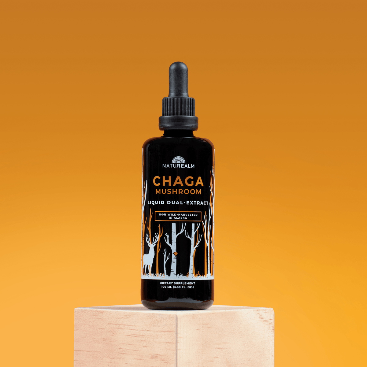 Chaga Mushroom Liquid Dual-Extract