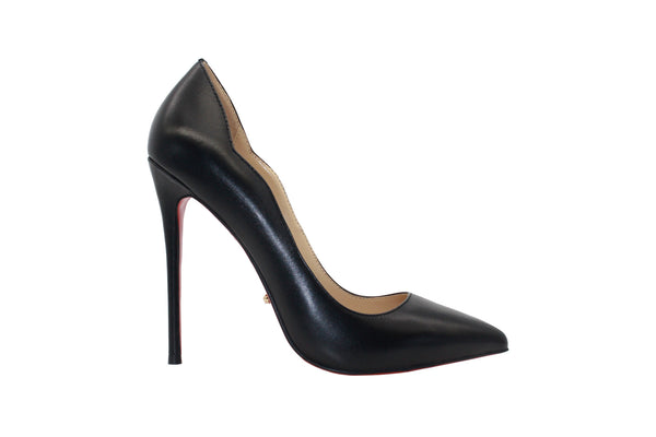 5 inch heels | Red Bottom Heels | Pointed Toe Classic - AVHEELS