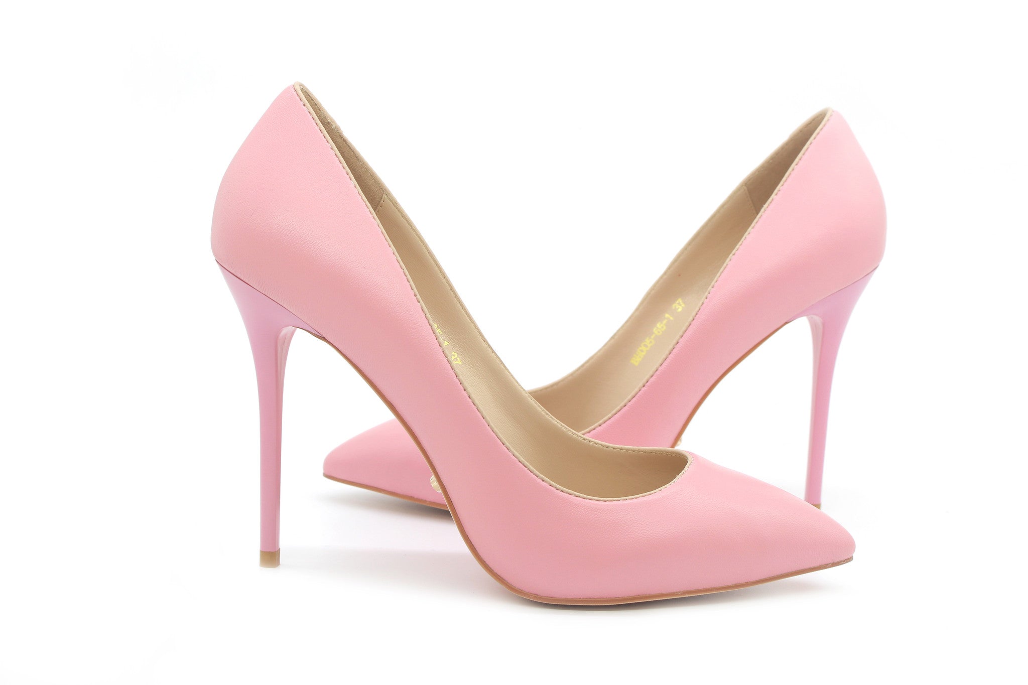 pink pointy heels